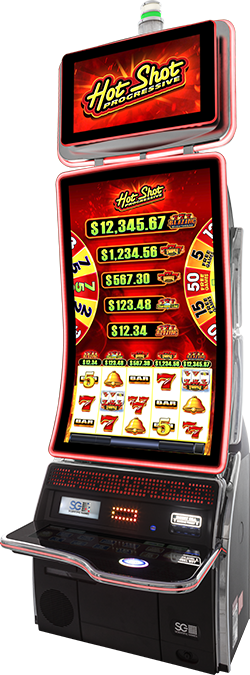Hot Shot Progressive - WAP Cabinet